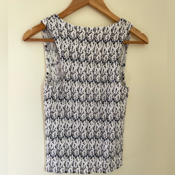Nation LTD Bella Smocked Tank Top Medium Cottagecore Floral - Picture 5 of 8